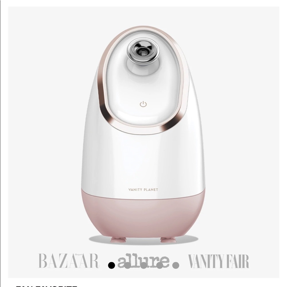 NWT Vanity planet Aira ionic facial steamer in silver